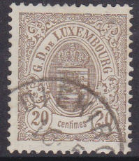 Luxemburg Mi.-Nr. 42 A oo