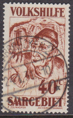 Saar Mi.-Nr. 144 oo gepr. BPP