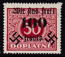 Rumburg Mi.-Nr. 41 *