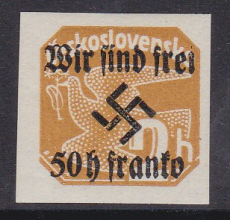 Rumburg Mi.-Nr. 24 *