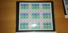 DDR Markenheftchenbogen Mi.-Nr. 1 - 3 oo