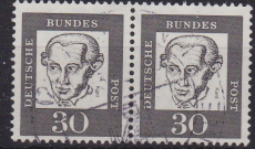 Bund Mi.-Nr. 354 y oo Paar gepr. BPP