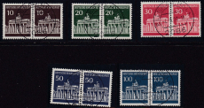 Bund Mi.-Nr. 506/510 oo Paar