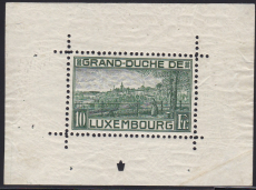 Luxemburg Mi.-Nr. Block 1 **