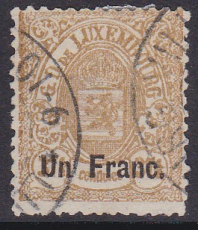 Luxemburg Mi.-Nr. 36 oo