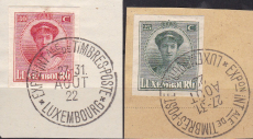 Luxemburg Mi.-Nr. 140/41 oo