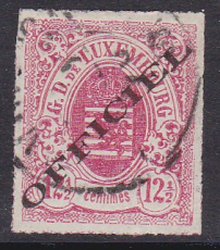 Luxemburg Dienst Mi.-Nr. 4 I oo