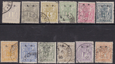 Luxemburg Dienst Mi.-Nr. 35/46 oo