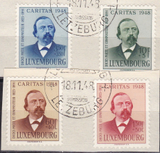 Luxemburg Mi.-Nr. 435/38 oo