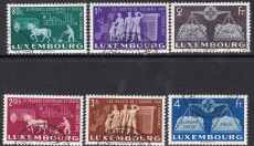 Luxemburg Mi.-Nr. 478/83 oo