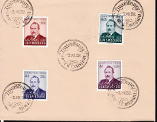 Luxemburg Mi.-Nr. 501/04 FDC