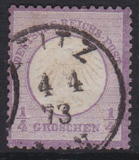 Deutsches Reich Mi.-Nr. 1 oo gepr. BPP