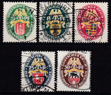Deutsches Reich Mi.-Nr. 425/29 oo gepr. BPP