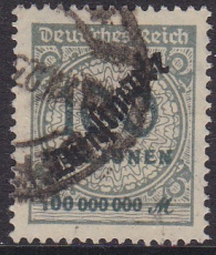 Deutsches Reich Dienst Mi.-Nr. 82 oo gepr. INFLA