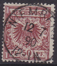 Deutsches Reich Mi.-Nr. 50 b oo gepr. BPP