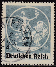 Deutsches Reich Mi.-Nr. 134 II oo Kurzbefund