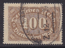 Deutsches Reich Mi.-Nr. 222 d oo Kurzbefund