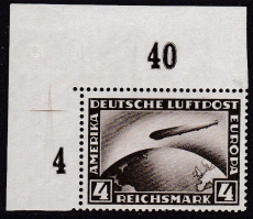 Deutsches Reich Mi.-Nr. 424 ** Eckrand