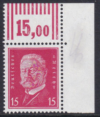 Deutsches Reich Mi.-Nr. 414 W OR **