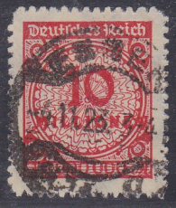 Deutsches Reich Mi.-Nr. 318 B P oo gepr. INFLA