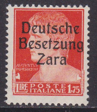 Deutsche Besetzung Zara Mi.-Nr. 11 I ** gepr. BPP