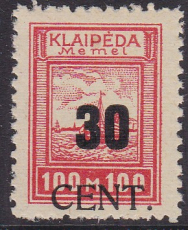 Memel Mi.-Nr. 196 **
