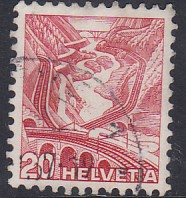 Schweiz Mi. Nr. 301 z I oo