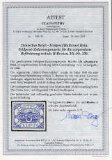 Deutsches Reich Feldpost Mi.-Nr. 13 b (*) Fotoattest