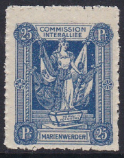 Marienwerder Mi.-Nr. 5 x A **