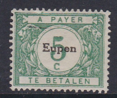 Eupen Mi.-Nr. Porto 1 *