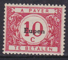 Eupen Mi.-Nr. Porto 2 **