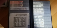 10 x DDR 1965 - 1990 postfrisch komplett in 5 Einsteckalben