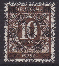 Bizone Mi.-Nr. 54 II oo gepr. BPP