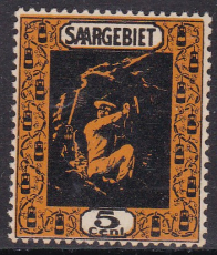 Saar Mi.-Nr. 85 **