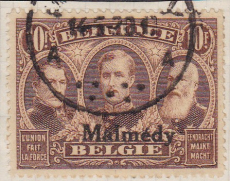 Malmedy Mi.-Nr. 14 oo
