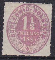 Schleswig Holstein Mi.-Nr. 10 (*)