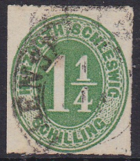 Schleswig Holstein Mi.-Nr. 4 oo