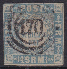 Schleswig Holstein Mi.-Nr. 6 oo