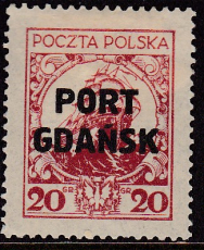 Danzig Port Gdansk Mi.-Nr. 18 *