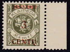 Memel Mi.-Nr. 168 **