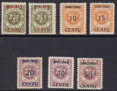 Memel Mi.-Nr. 167/73 ** gepr. BPP