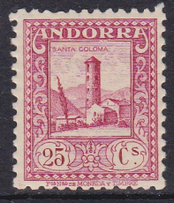 sp. Andorra Mi.-Nr. 20 B *