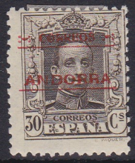 sp. Andorra Mi.-Nr. 7 A *