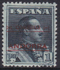 sp. Andorra Mi.-Nr. 10 B *