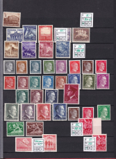 Teilsammlung Deutsches Reich 1933 - 1945