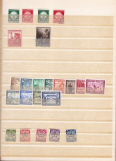 Teilsammlung Drittes Reich postfrisch/gestempelt