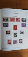 KABE Vordruck Drittes Reich mit postfrischer Teilsammlung
