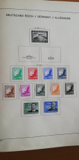 Deutsches Reich 1933 - 45 mit Gebieten im Schaubek Vordruck Album