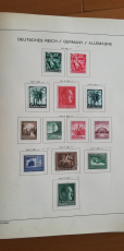 Deutsches Reich 1933 - 45 mit Gebieten im Schaubek Vordruck Album