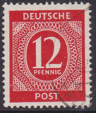 Alli.Bes. Mi.-Nr. 919 b oo gepr.